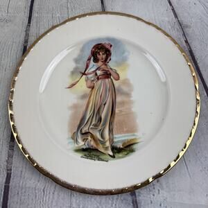 Pink Girl CrooksvilleLawrence Mulder & Loon Amsterdam Holland Collector Plate